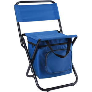 Chaise de camping pliable et portable en métal pour l'extérieur Chaises de plage Équipement de camping de plage Chaise de pêche en plein air de Promotion - Product Image 1