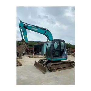 Güçlü Kobelco SK70SR ekskavatör japonya'da yapılan bahçe Mini kepçe ekskavatör Mini hendek kazı kepçesi paletli ekskavatör parçası