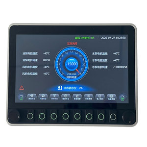 หน้าจอระบบอัตโนมัติสำหรับงานอุตสาหกรรม9นิ้วรหัส HMI จอ LCD ควบคุมการแสดงผล1024x600 DL-DIS90-C PLC ทางอุตสาหกรรม - Product Image 5