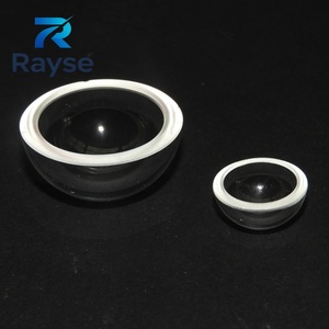 เลนส์โปรเจคเตอร์ทรงโดมฟิชอาย ปี 2020 คุณภาพสูงจากโรงงาน มุมมอง 180 องศา สำหรับโปรเจคเตอร์พานาโซนิค เลนส์แก้วออปติคอลทรงกลม - Product Image 4