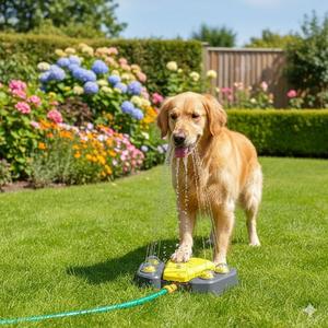 Fontaine à eau écologique haute capacité pour chiens Distributeur d'eau moderne pour animaux de compagnie à circulation - Product Image 1