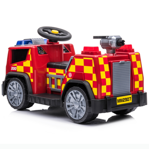 <span class=keywords><strong>Camion</strong></span> de pompiers électrique pour enfants, <span class=keywords><strong>jouet</strong></span> à piles, pas cher - Product Image 2