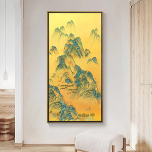 Custom Luxury Handmade Embroidery Landscape Oil Painting Porch Home Wall Art Decoration GH-06 Wall Sticker Home Decor GH-06 GH-0 - Product Image 4