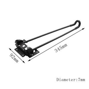 Wholesale Cast Iron Folding Metal Hairpin <b>Table</b> <b>Legs</b>-Modern Design Powder Coated Finish Customizable Size for Dining Home - Product Image 4