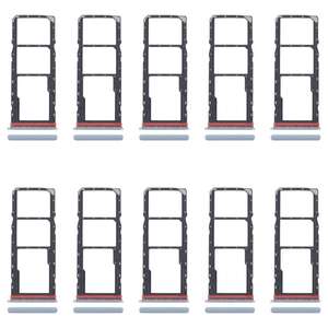 สำหรับ <span class=keywords><strong>Xiaomi</strong></span> Redmi A5 4G ถาดใส่ซิมการ์ด 10 ชิ้น + ถาดใส่ซิมการ์ด + ถาดใส่การ์ดไมโครเอสดี (สีน้ำเงิน) - Product Image 1