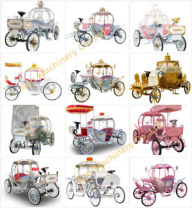 Carruaje de Caballos de Lujo, Cómodo Carruaje Europeo para Bodas, Carruaje de Caballos Romántico Clásico para Bodas - Product Image 6