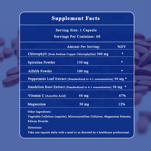 Poudre d'alfalfa, capsules de chlorophylle, extrait de plante naturelle, catégorie personnalisée, création de marque personnalisée, service complet Amazon - Product Image 4