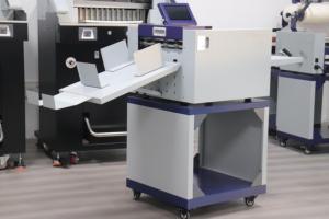 Máquina de hendido de papel con alimentación por succión totalmente automática y control PLC <span class=keywords><strong>SCP</strong></span>-13A, de alta velocidad, para plegado y encuadernación de A4, nueva. - Product Image 4