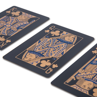 Impression Poker tournage accessoire magique cartes à jouer personnalisées créatives jeu de fête personnalisé jouant aux cartes de Poker