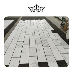 Dalles de marbre blanc Calacatta de haute qualité, luxe, Italie, revêtement mural, décoration d'hôtel, carreaux de pierre naturelle, carrelage de sol en marbre intérieur - Product Image 5