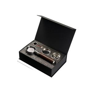 Cucharas de Café de Acero Inoxidable Suang Zc con Mango de Madera Maciza y Diseño de Doble Cuchilla en la Parte Inferior - Regalo Empresarial para Amantes del Café - Product Image 1