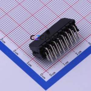 C3030WR-F-2X08P Wire-to-Board Pin Header Bent Lead Through Hole,P=3mm Connector 2x8P 3mm Right Angle Insert 16P - Product Image 2