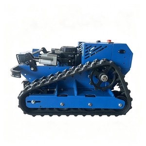 <span class=keywords><strong>Tondeuse</strong></span> à gazon industrielle robuste YQ-500 RV225cc 4 temps autopropulsée avec châssis en acier et télécommande pour pentes raides et vergers - Product Image 4