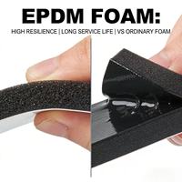 OEM Doppelseitiges EPDM-Schaumstoffband Geschlossenzelliges Wetterfestes Gummi-Schaumstoffband für Automobil-HVAC-Abdichtung
