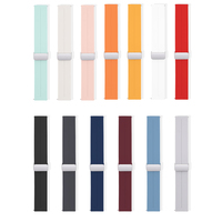 Gesper Lipat Magnetik 20mm Tali Jam Tangan Silikon untuk Samsung Galaxy Watch 5 Pro 45mm Sport Watchband 22mm