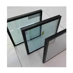 زجاج معزول منخفض الكثافة 5+9A+5 مم زجاج مزدوج مزجج حراري لزجاج النوافذ والستائر والجدران