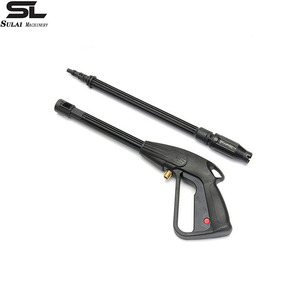 Pistolet de lavage haute pression Sulai Machinery avec tige allongée et buse bec de canard pour le nettoyage de voitures, utilisation légère à eau froide - Product Image 1