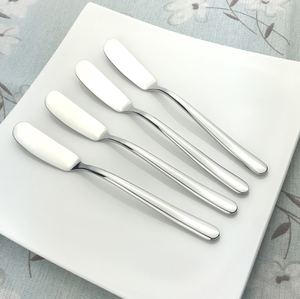 Ensemble de couteaux à beurre, cuillères, couteaux à fromage et fourchettes à fruits HBC1216, en stock et personnalisables - Product Image 4