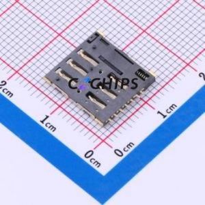 SMN-303L-ACP7 SIM Card Connector SMD Connector Self-Return Type Nano SIM Card Card Holder With Card Detection - Product Image 2