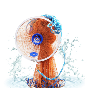 FJORD haute qualité jet à la main moulé monofilament filets <span class=keywords><strong>de</strong></span> pêche réseau <span class=keywords><strong>de</strong></span> spin magique facile à jeter - Product Image 1