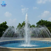 Fuente de Agua Musical con Luces LED de Colores, Equipo de Fábrica para Fuentes de Agua Musicales, Venta al Por Mayor
