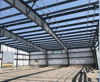 Entrepôt préfabriqué moderne en ossature légère en acier avec des connexions haute résistance pour le stockage