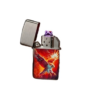 Encendedor USB Recargable al por Mayor en Francia, Encendedor de Cigarrillos a Prueba de Viento con Bobina, Diseño Delgado y Portátil Tipo Bolígrafo - Product Image 5