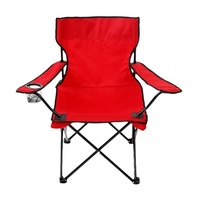 Fauteuil pliant moderne pour événements sportifs avec porte-gobelet, structure en acier, tissu Oxford, gain de place, pour hôtels et activités sportives en extérieur