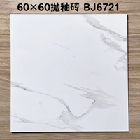 Carreaux de céramique modernes antidérapants polis 600x600mm de Foshan, Guangdong, pour sols et murs de salle de bain et décoration intérieure de salon