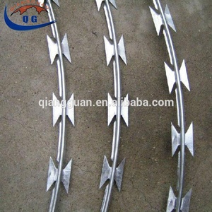 <span class=keywords><strong>Alambre</strong></span> de Púas Galvanizado por Inmersión en Caliente BTO22 CBT65 / <span class=keywords><strong>Alambre</strong></span> de Púas en Espiral para Seguridad Exterior - Product Image 5