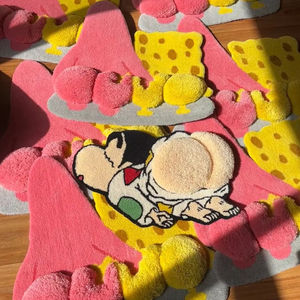 <span class=keywords><strong>Tapis</strong></span> et <span class=keywords><strong>tapis</strong></span> <span class=keywords><strong>de</strong></span> sol modernes en laine à poils longs antidérapants <span class=keywords><strong>de</strong></span> style dessin animé - Product Image 1