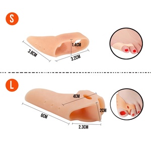 Protecteur d'oignon soulagement de la douleur soins des pieds SEBS Gel <span class=keywords><strong>Silicone</strong></span> séparateurs d'orteils forme originale correcteur d'oignon entretoises lisseur - Product Image 2
