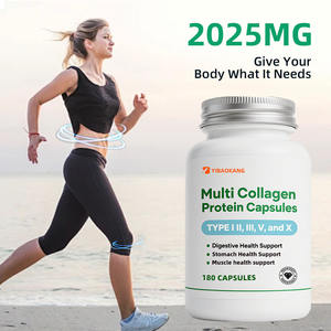 แคปซูลโปรตีนคอลลาเจนหลายชนิดจากโรงงาน ช่วยเสริมสุขภาพทางเดินอาหาร คอลลาเจนชนิด I II III V X  อาหารเสริมคอลลาเจนคุณภาพสูง - Product Image 2