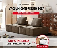 Modernes Konvertierbares Ecksofa mit Schlaffunktion Weiches Faltbares Ausziehbares Design Queensize für Wohnzimmer Schlafzimmer Holz