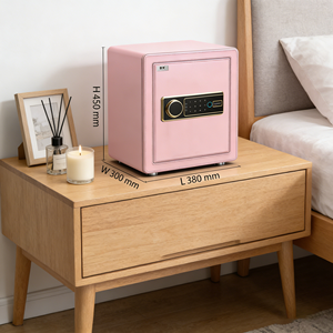 チェン・グァン 高級手作りスチール製デジタル電子コード式金庫 キー/パスワード/指紋/WiFiロック カスタムカラー 5mmドア - Product Image 5