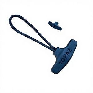 Deslizadores de Cremallera de Plástico PVC Luminosos, Sin Níquel, Pintados, con Forma de T, con Logotipo Personalizado, para Mochilas de Exterior - Product Image 3