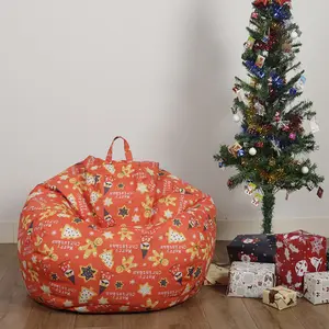 Túi Đậu Sô Pha Lười Giáng Sinh Theo Yêu Cầu Bán Chạy Châu Âu Và Hoa Kỳ 2022 Đạo Cụ Chụp Ảnh Ghế Sô Pha Tatami Bean Bag