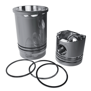 Kit de Pistón y Camisa de Cilindro MMZ Original 245-1002021-AY-10 para Motores D-242-246/D-260, Juego de Camisa de Cilindro y Pistón de Hierro Fundido/Aluminio - Product Image 1