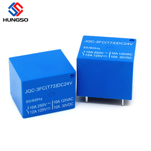 SPDT 5ピン 24V リレーモジュール <span class=keywords><strong>5V</strong></span> 12V 9V <span class=keywords><strong>220V</strong></span> AC JQC 3F T73 PCBリレー 12V 10A リレー - Product Image 3