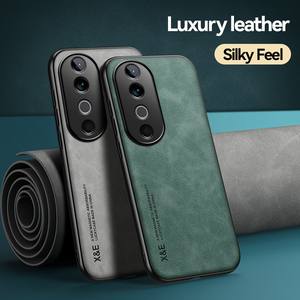 Étui de protection pour homme d'affaires de luxe pour vivo S20 S19 S18 V30 Pro, cuir de mouton magnétique, coque arrière tout compris - Product Image 3