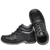 Chaussures de sécurité unisexes CE en microfibre anti-choc, anti-perforation, antistatiques avec plaque de protection en fer et embout en acier pour usine