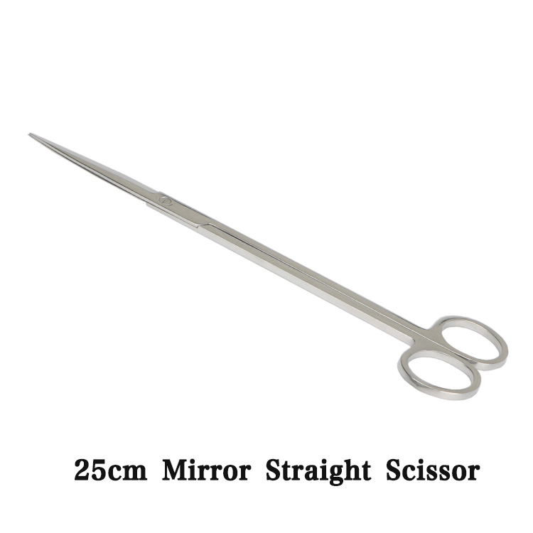 25cm miroir ciseaux droit
