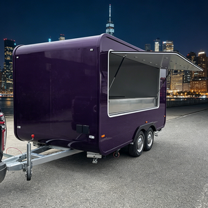 Camion de restauration entièrement équipé SAD, camion de restauration pour glaces, hot-dogs, gyros, remorque alimentaire en acier inoxydable - Product Image 3