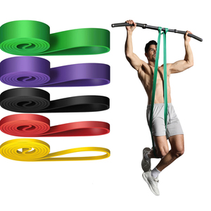 สายยางยืดออกกำลังกายแบบพกพา กันลื่น ทนทาน สำหรับโยคะ พิลาทิส และฟิตเนส - Product Image 1