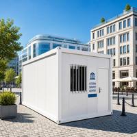Maison conteneur préfabriquée écologique, pliable en Z, durable, modulaire, à combinaison libre, installation rapide, étanche