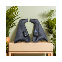 Masseur de jambes à compression d'air professionnel avec manchette longue, bottes de récupération sportive pour usage domestique, soulagement de la douleur musculaire, circulation sanguine