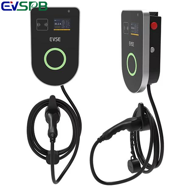Electric Vehicle Charging Station DLB J1772 Smart Home Charging Level 2 EV Charger 7kW 11kW 22kW Wallbox Type 2 EVSE EV Charger