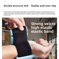 Bracelet de musculation en acier de 2 livres pour Pilates et Yoga, anneau de pied pour leggings, sport et fitness, transfrontalier