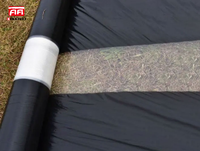 Film de paillage agricole noir et blanc en PE pour le contrôle des adventices, la rétention de la chaleur et de l'humidité, la lutte antiparasitaire, résistant aux UV, pour le tabac