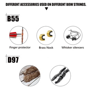 Estabilizador de Arco de Cuero Marrón de Castor de <span class=keywords><strong>Old</strong></span> Mountain Archery, Cuerda de Arco, Estabilizador de Arco - Product Image 4